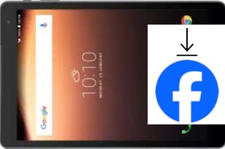 How to install Facebook on an Alcatel A3 10