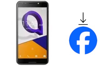 How to install Facebook on an Alcatel A30 Fierce