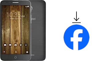 How to install Facebook on an alcatel Fierce 4