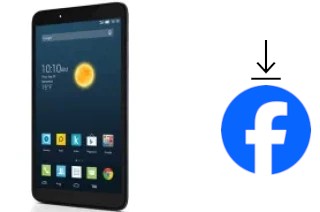 How to install Facebook on an alcatel Hero 8