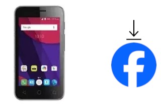 How to install Facebook on an Alcatel Lume