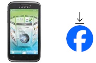 How to install Facebook on an alcatel OT-995