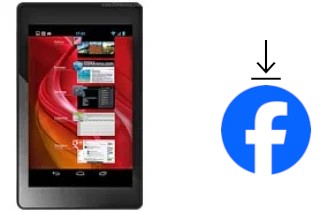 How to install Facebook on an alcatel One Touch Evo 7 HD