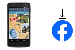 How to install Facebook on an alcatel One Touch Scribe HD