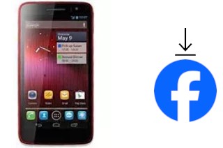 How to install Facebook on an alcatel One Touch Scribe X