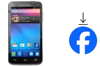 How to install Facebook on an alcatel One Touch X'Pop