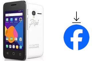 How to install Facebook on an alcatel Pixi 3 (3.5)