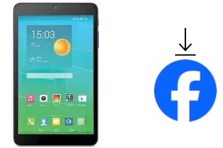 How to install Facebook on an alcatel Pixi 3 (8) 3G