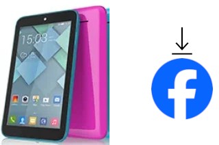 How to install Facebook on an alcatel Pixi 7