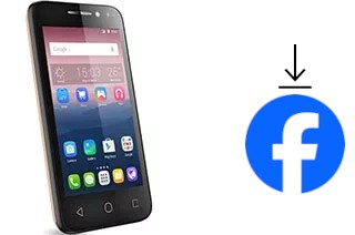 How to install Facebook on an alcatel Pixi 4 (4)