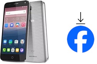 How to install Facebook on an alcatel Pop 4