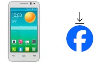 How to install Facebook on an alcatel Pop D3