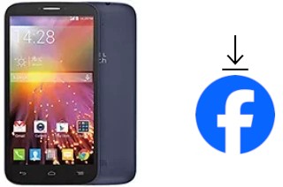 How to install Facebook on an alcatel Pop Icon