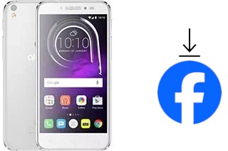 How to install Facebook on an alcatel Shine Lite