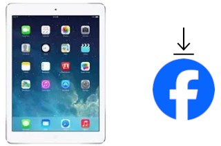 How to install Facebook on an Apple iPad Air