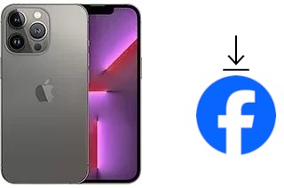 How to install Facebook on an Apple iPhone 13 Pro