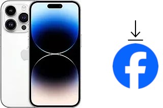 How to install Facebook on an Apple iPhone 14 Pro