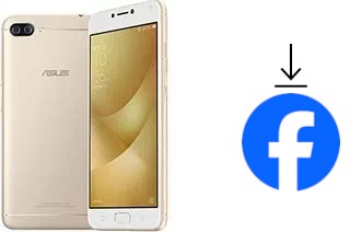 How to install Facebook on an Asus Zenfone 4 Max ZC520KL