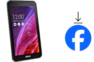 How to install Facebook on an Asus Fonepad 7 (2014)