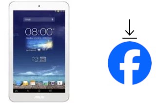 How to install Facebook on an Asus Memo Pad 8 ME180A