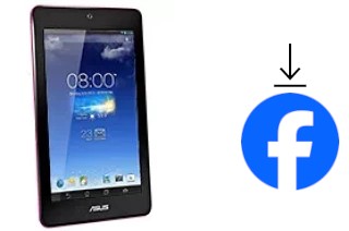 How to install Facebook on an Asus Memo Pad HD7 16 GB