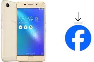 How to install Facebook on an Asus Zenfone 3s Max ZC521TL