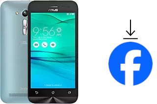 How to install Facebook on an Asus Zenfone Go ZB450KL