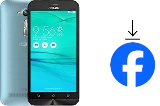 How to install Facebook on an Asus Zenfone Go ZB500KL