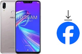 How to install Facebook on an Asus Zenfone Max (M2) ZB633KL