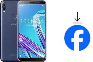 How to install Facebook on an Asus Zenfone Max Pro (M1) ZB601KL/ZB602K