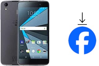 How to install Facebook on a BlackBerry DTEK50