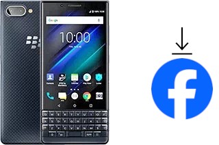 How to install Facebook on a BlackBerry KEY2 LE