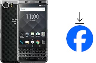 How to install Facebook on a BlackBerry KEYone