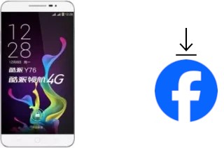 How to install Facebook on a Coolpad Y76