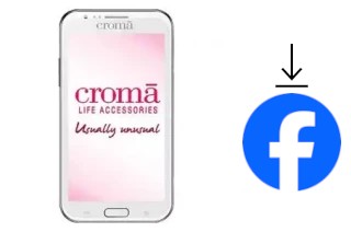 How to install Facebook on a Croma CRCB2094