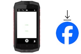 How to install Facebook on a CROSSCALL Crosscall Trekker-M1 Core