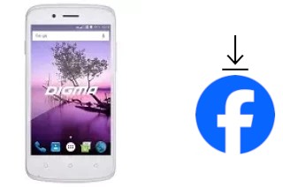 How to install Facebook on a Digma Linx A420 3G