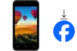 How to install Facebook on a Digma Linx Alfa 3G