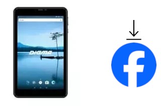 How to install Facebook on a Digma Plane 8021N 4G