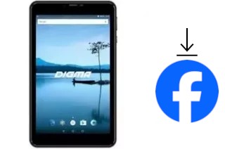 How to install Facebook on a Digma Platine 1579M 4G