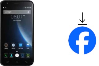 How to install Facebook on a Doogee Valencia 2 Y100 Plus