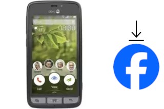 How to install Facebook on a Doro 8030