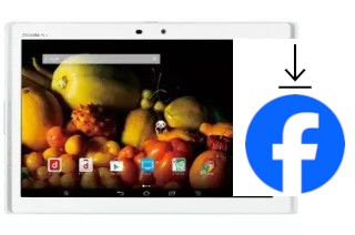 How to install Facebook on a Fujitsu Arrows Tab F-03G