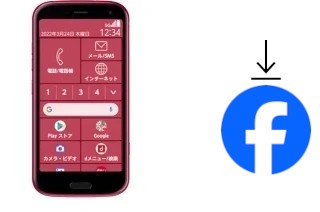 How to install Facebook on a Fujitsu F-52B