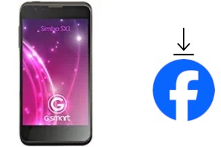 How to install Facebook on a Gigabyte GSmart Simba SX1