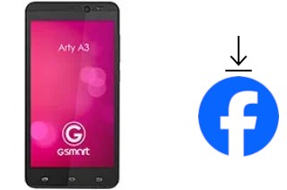 How to install Facebook on a Gigabyte GSmart Arty A3