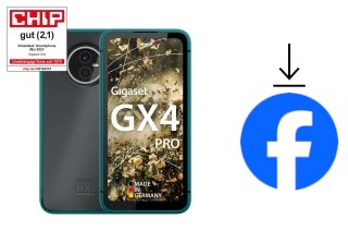 How to install Facebook on a Gigaset GX4 PRO