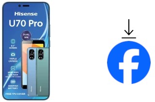 How to install Facebook on a HiSense U70 Pro