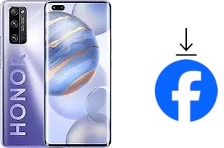 How to install Facebook on a Honor 30 Pro+