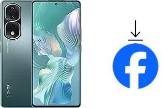 How to install Facebook on a Honor 80 Pro Flat